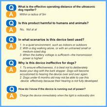 Upgraded Dual-Probe Mini Dog Repeller, Ultrasonic Dog Repeller And Bark Stopper, Intelligent Automatic Sensing Technology, Indoor/Outdoor Pet Protection Equipment, Dog Training Equipment, Friendly To Both Humans And Pets. - Mini Blue - View 8