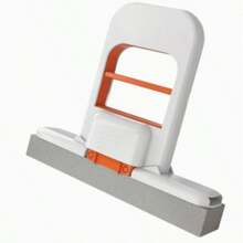 1pc Mini Foldable Tabletop Mop, Portable Deep Cleaning Sponge Mop, Suitable For Kitchen, Bathroom, Glass, Countertop, Automatic Water Squeezing Handle - 1pc - View 9