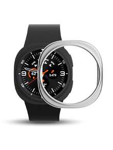 6件套男女通用时尚舒适防摔PC镂空保护壳，兼容三星Galaxy Watch 40mm/44mm，兼容三星Galaxy Watch 8，智能手表保护壳配件防震保护套 - 鏤空 6個顏色 - 查看 6