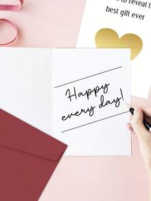 1 Set Mother's Day Scratch Card With Envelope, Fun Interactive Mother's Day Scratch Card To Reveal Special Mother's Day Gift, Daughter/Son's Scratch Surprise Announcement Card Suitable For Mother's Day, Mother's Day Gift - A - View 2