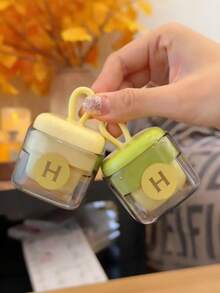 2 chiếc màu trắng kem/xanh matcha, dụng cụ loại bỏ xơ vải cầm tay có thể giặt được, dụng cụ cạo xơ vải tái sử dụng, con lăn làm sạch lông quần áo và thú cưng, bàn chải loại bỏ xơ vải mini bỏ túi. - 2 cái - Xem 2
