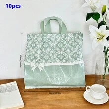 100个/套 可重复使用的时尚蝴蝶结装饰礼品袋，适用于派对、节日、婚礼、购物、旅行、收纳，加厚手提袋，可装衣服、鞋子，大容量手提袋，适合生日、节日、派对礼物 - 包裝袋 - 查看 10