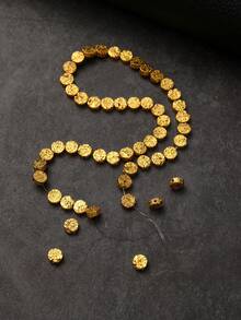 5-10毫米金银色不对称赤铁矿珠子 - DIY手链和项链首饰制作材料 - 彩色 - 查看 32