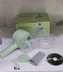 Handheld Electric Vegetable Chopper For Home Use, Garlic Chopper, Puree Maker - Multicolor - View 2