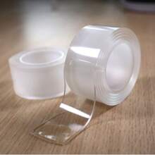 1 cuộn băng keo hai mặt acrylic trong suốt nano, không dấu vết, siêu bền, chống thấm nước, không cần đục lỗ, không tạo bọt khí. - Xem 10