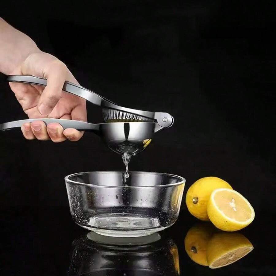 Zinc Alloy Manual Lemon Squeezer, Multi-Function Fruit Juicer, Household Orange Lemon Juice Extractor, Commercial Juicing Tool - Multicolor - View 1