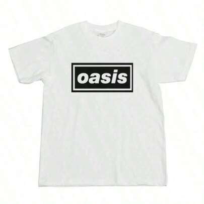 2026 Classic Rock Band O-Oasis T-Shirt For Women Men T Shirt Y2K Short Sleeve Tee Shirt Summer Fashion Clothing Gift For Fans