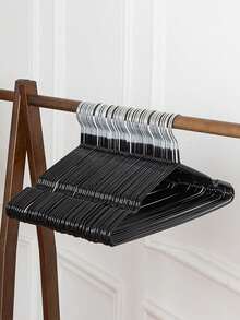 20个加厚衣架，新款加厚衣架，成人防滑无缝晾衣架，儿童衣架 - 彩色 - 查看 4