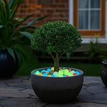48 Large Glow-In-The-Dark Stones, Each With A Diameter Of 1.77 Inches, Are Perfect For Enhancing Garden Landscapes, Aquariums, Starry Night Themes, And Serve As Ideal Indoor And Outdoor Decorations, Including Christmas Garden Displays. - 48件 - 查看 7