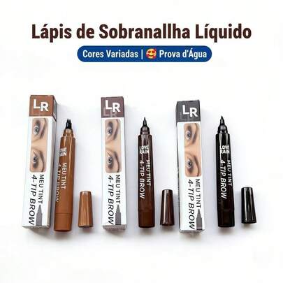 Caneta Microblading Fio a Fio Preenche Falhas da Sobracnelha Maquiagem