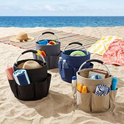 1 Túi đựng dụng cụ di động cho người lao động, Túi sắp xếp dụng cụ, Túi đựng dụng cụ – Túi xách làm vườn, Túi đựng dụng cụ cầm tay nhiều ngăn di động, Túi sắp xếp dụng cụ làm vườn – Quà tặng ngày lễ