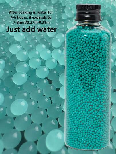 10.000, 50.000, 160.000 hạt trang trí trong suốt, hạt hydrogel, quả cầu pha lê, quả cầu trồng cây trong nước, hạt trồng cây không cần đất, hạt thạch và các hình cầu trang trí - Lý tưởng cho trang trí nội thất, trang trí nhà cửa, trưng bày trên bàn, trang trí văn phòng, điểm nhấn trang trí, lấp đầy bình hoa và trang trí Giáng sinh.