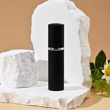 1Pc 10ml Black Refillable Perfume Atomizer, Bottom Refill Design Portable Mini Travel Spray Bottle - 查看 2