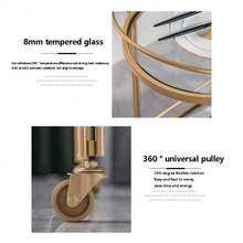 Food Service Carts & Trolleys - Gold - View 7