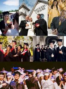 2026 Graduation Gown With Tassel Cap, Universal Size, Suitable For Graduation Party - Multicolor - View 6
