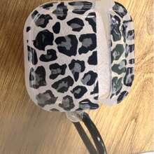 1-10pcs Pro Silicone Soft Case, Leopard Print Pattern, Compatible With 4th Gen Pro Earphones, Apple Earphone Protective Cover - Multicolor - View 6