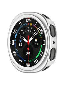 6件套男女通用时尚舒适防摔PC镂空保护壳，兼容三星Galaxy Watch 40mm/44mm，兼容三星Galaxy Watch 8，智能手表保护壳配件防震保护套 - 鏤空 6個顏色 - 查看 4