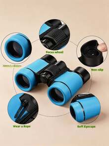 青少年专用1件套双筒望远镜 - 远足和教育学习高清双筒望远镜 - 理想的生日礼物！ - 彩色 - 查看 4