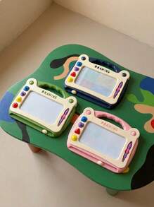 MINKOJA Đồ chơi vẽ cho trẻ em, Đồ chơi thẩm mỹ thể thao, Bảng vẽ Scribble cho trẻ em, Đồ chơi học tập và giáo dục cho bé trai và bé gái, Có tem từ tính, Bảng viết và dụng cụ vẽ cho trẻ em, Quà tặng sinh nhật, Quà tặng Halloween, Quà tặng Giáng sinh, Trở lại trường học (Sản phẩm này có nhiều mẫu, được gửi ngẫu nhiên, một số màu phụ kiện được phân phối ngẫu nhiên và kích thước được đo thủ công có thể có độ lệch nhỏ) - Nhiều màu - Xem 3