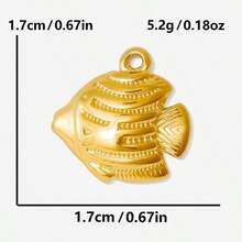 2 mặt dây chuyền hình động vật cổ điển, mặt dây chuyền hình cá giọt dầu bằng thép không gỉ 304, mặt dây chuyền kim loại quyến rũ để làm trang sức, hình xương cá, cá vàng, đuôi cá chép, phụ kiện tự làm vòng cổ, vòng tay, bông tai, chống thấm nước, chống phai màu, phù hợp cho cả nam và nữ, chủ đề biển, bãi biển, mùa hè. - Hình học - Xem 48