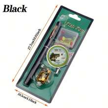 Portable Telescopic Fishing Rod Set With Reel, Suitable For Beginner Travelers - Multicolor - View 16