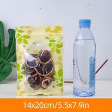 50/100个装圣帕特里克节糖果袋,自封平底透明窗口袋,适用于糖果零食、婚礼回礼、食品储存 - 查看 14