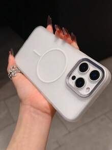 Ốp lưng điện thoại từ tính với gọng kim loại mờ, tương thích với Apple 17 Pro Max/16/15/14/13/12/11 - Nhiều màu - Xem 4