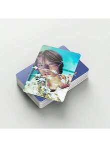 92张TXT周边卡片（60张卡片+32张贴纸），双面LOMO卡片，贺卡，书签，节日礼物，圣诞礼物 - 彩色 - 查看 5