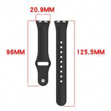 Replacement Silicone Strap Compatible With Huawei Band 11 11 Pro Sport Reverse Buckle Wristband Durable Comfortable Secure Fit Adjustable For Men Women Perfect For Daily Use Workout Running Swimming - Band 11/11 Pro - View 5