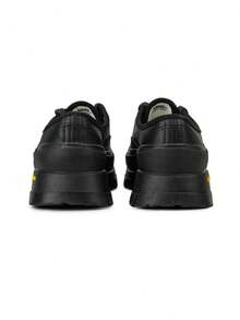 Vans男鞋女鞋Authentic Vibram DX厚底增高鞋德比鞋低筒休閒鞋情侶鞋VN0A5JLWBKA - 黑色 - 查看 4