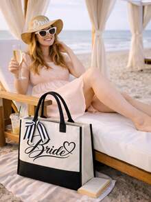 Sac en lin personnalisé, sac cadeau de demoiselle d'honneur personnalisé, cadeau de enterrement de vie de jeune fille, sac fourre-tout de plage, cadeau personnalisé, sac cosmétique, accessoire de voyage multifonctionnel, gain de place, lettrage élégant, mode et minimaliste, rangé et organisé, basiques décontractés, trésor unique, cadeau pour les filles, cadeau de vacances, cadeau idéal pour elle/petite amie/famille/amis, organisateur de voyage - Multicolore - Voir 5