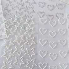 8/5/1 Pc Star-Shaped And Heart-Shaped Crystal Stickers, Pearl Stickers, Shiny Rhinestone Stationery Stickers, Art Decoration, Craft Materials, Diamond Stickers, Star Stickers, Suitable For Girls, Birthday Gifts, Party Gift Bag Fillers.Scrapbook Supplies,Journaling Supplies,Mobile Phone Stickers, Scrapbooking - Square - View 7