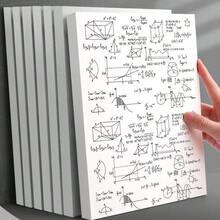 1本笔记本（50张）A5空白素描纸，适合学生绘画、学校美术项目和计算任务 - 多色 - 查看 4
