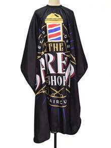 Barber Apron, Barber Cape, Barber Gown, Barber Uniform, Hair Salon Accessories, Hair, Hairstylist, Barber Tools, Barber Products - Multicolor - View 2