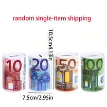 1 chiếc hộp tiết kiệm tiền xu cỡ nhỏ/lớn (đô la/euro), hộp đựng tiền xu kín bằng thiếc chỉ nhận tiền gửi, hộp tiết kiệm, kiểu dáng và màu sắc ngẫu nhiên, quà tặng ngày lễ, một số mẫu ngẫu nhiên [đô la, euro, 2 mẫu ngẫu nhiên] - Nhiều màu - Xem 11