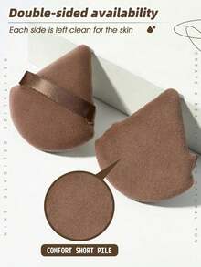4pcs Makeup Sponges + 2pcs Makeup Powder Puffs Set, Soft Triangle Mineral Powder Puffs, Suitable For Facial Makeup, Can Be Used For Cream And Powder Concealer, Loose Powder, Etc. Cosmetic Accessories, Powder Puffs, Makeup Blenders, Makeup Sponges, Affordable Price, Christmas Gift, Cosmetics, Makeup Tools, Cheap & Good, Gift, Women's Gift, Christmas Gift - Multicolor 2 - 查看 6