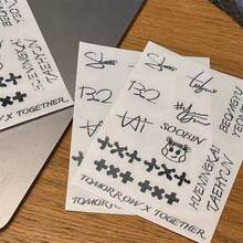 TXT K-Pop Boy Band Stickers, Suitable For Tablet, Phone Case, Notebook, Water Bottle, Earphones, DIY Decor, Gift - Multicolor - View 1