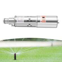 [SHZICMY]Submersible Deep Well Solar Water Pump DC 24V 370W Stainless Steel Agricultural Irrigation Screw Pump, 213ft Lift, 8.8GPM Flow, Solar Water Circulating System - DC 12v 180w - View 11