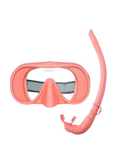 180° Anti-Fog Snorkel Mask, Waterproof And Anti-Fog Diving Goggles, Full Dry Snorkeling Equipment With Wide View And Breathing Tube