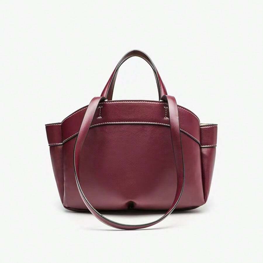 2026新款时尚大容量腋下手提包，日常通勤母子单肩手提包，女士 - 彩色 - 查看 1