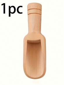 1/3/5/10 piezas Cuchara pequeña y linda de madera de bambú, Cuchara para sal de 5.5g/0.194oz, Adecuada para el hogar y la cocina, Regalo pensado para papá y mamá, Cuchara para granos de café de bambú, Cuchara para hojas de té, Cuchara para sales de baño, Cuchara para polvos, Cuchara para miel, Juego de múltiples piezas, Regalo para esposa o madre - Multicolor - Ver 13