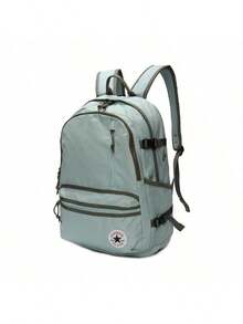 Ba lô Converse Unisex, mẫu mới mùa xuân 2026, kiểu dáng cơ bản tối giản, thích hợp cho du lịch, đi làm, hoạt động ngoài trời, sinh hoạt hàng ngày, cặp sách học sinh 10021138-A17 - màu xanh lá - Xem 2