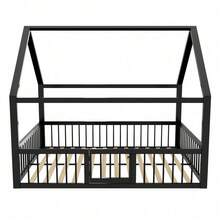 Bed Frames - 黑色 + 金屬 + 140厘米*200厘米 - 查看 8
