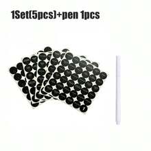 180 Pcs/Set Round PVC English Spice Labels Kitchen Storage Glass Jar Seasoning Bottle Non-Adhesive Stickers - Multicolor - View 6