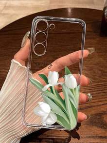 1 chiếc ốp lưng điện thoại chống sốc, trong suốt, họa tiết hoa tulip, nhiều màu sắc, tối giản, sáng tạo, phù hợp với 17/17Pro/17ProMax/16/11/16Pro/16Plus/16ProMax/16E/15ProMax/13/14/12/XS/XR/7G/8P, Galaxy S25/S25Plus/S25Ultra/A16/A36/A26/A56/A50/A12/A32/A52/A72/A51/A21S/A13/A14/S24/S24Plus/S24Ultra/S20/S23/S22/A53/S20FE/S21, 11/12Pro/12/12X/13Pro/14Pro/15Pro/X3Pro, 10/9/Note9/12C/Note11Pro/Note8Pro/9C/9A - Nhiều màu - Xem 4