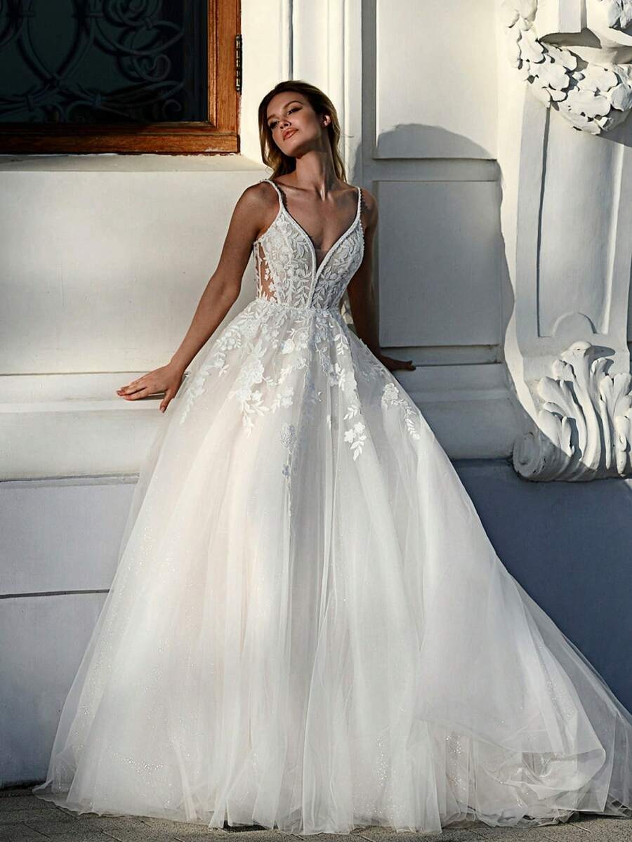 Wedding Dresses - White - View 1