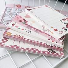 【SANRIO系列畅销产品】6本/套，每本20张，SANRIO便签本套装，A7记事本，学生口袋计划本，便携式日记本 - 均碼 - 查看 7