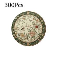1/2/4/6/8/300 Pieces Round Vintage Premium Placemats – Elegant Table Mats Woven From 100% Polyester Fiber, Measuring 14.1714.17in/3636cm, Suitable For Kitchen, Dining Table And Birthday Party Decorations, Washable By Hand, Dry Cleaning Or Machine, Heat Resistant, Non-Slip And Easy To Clean. - Multicolor - View 15