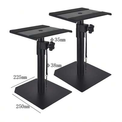 1Pair Speaker Stands Box Stands Table Tripods Studio Monitors Box Tripods
