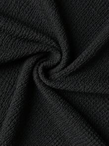 GRDR Men's Fashionable Crew Neck Short Sleeve T-Shirt | Exquisite Design | Summer Essential | Easy To Match | Showcase Your Style - Black - View 10
